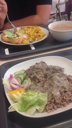 Yummy at Edeni Vegan in Budapest