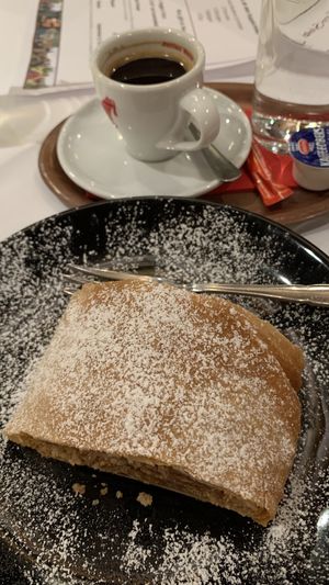 Apfelstrudel  at Gasthaus Kappl in Biberbach