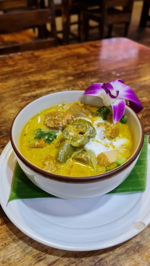 Thai green curry   #Veganuary at Soul Organics in Koh Phangan