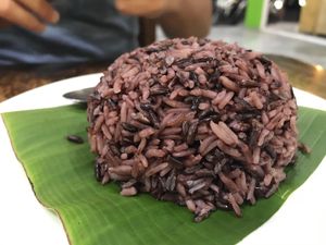 Brown rice  at Soul Organics in Koh Phangan