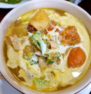 Massaman curry at Soul Organics in Koh Phangan