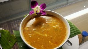 Tom yam at Soul Organics in Koh Phangan