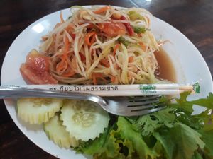 Somtam at Soul Organics in Koh Phangan