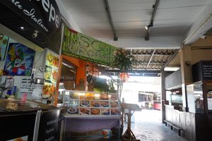 From inside the hall at Soul Organics in Koh Phangan