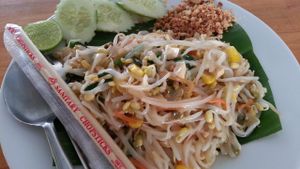 Pad Thai at Soul Organics in Koh Phangan