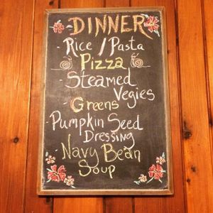 Delicious Thursday Night Dinner Menu! at Kushi Institute in Becket