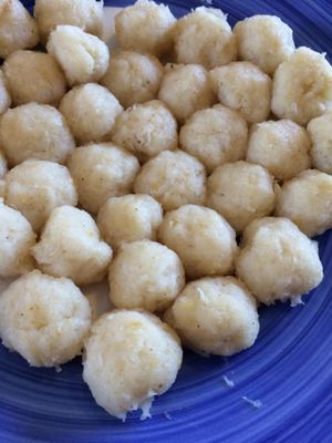 Everyone's favorite lunch... Veggie Tempura.  at Kushi Institute in Becket