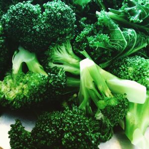 Lots of veggies served at every meal! at Kushi Institute in Becket