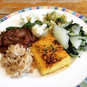 Close up at Kushi Institute in Becket