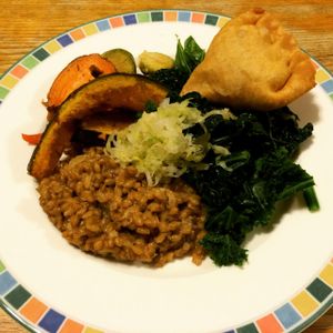 Lunch served daily Monday to Saturday at the KI. 12:30 to 1:30! Buffet style! at Kushi Institute in Becket