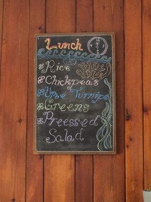 Menu! at Kushi Institute in Becket