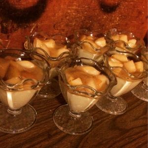 Dessert! Vegan and delicious! at Kushi Institute in Becket