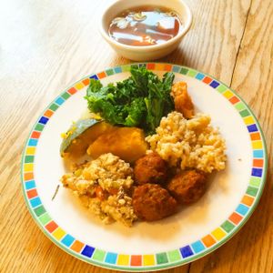 Brunch at Kushi Institute in Becket