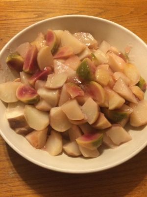 Veggie sushi at Kushi Institute in Becket