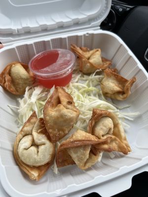 Wontons  at Teapot Vegetarian House in Redmond
