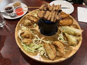   at Teapot Vegetarian House in Redmond