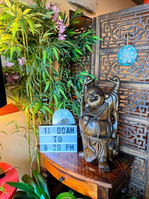 Entry way at Teapot Vegetarian House in Redmond