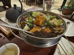   at Teapot Vegetarian House in Redmond