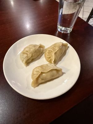 Steamed Dumplings  at Teapot Vegetarian House in Redmond
