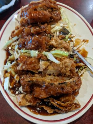 Bounty of the Sea at Teapot Vegetarian House in Redmond