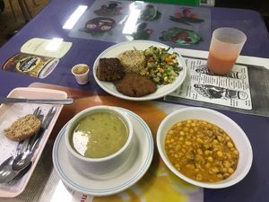 Menu la dia  at Cocina Vegetariana in Bogota