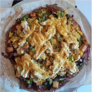 Gourmet Caesar Pizza at Belly Full Of Veggies in Dartmouth