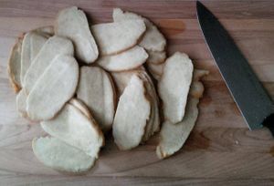 Chicken deli slices (Seitan) at Belly Full Of Veggies in Dartmouth