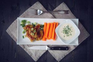 Seitan Chicken Wings at Belly Full Of Veggies in Dartmouth