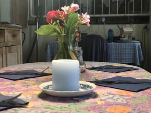 Eating Table at Naturkostcafe and Vegetarian Restaurant in Baden Baden