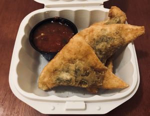 Sambussa at Tadu Ethiopian Kitchen in San Francisco