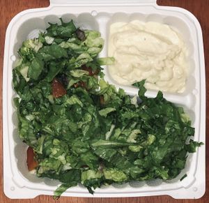 Buticha Salad Platter at Tadu Ethiopian Kitchen in San Francisco