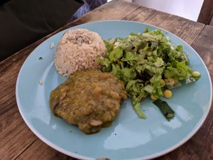 Set menu dish at Nativa in Bogota