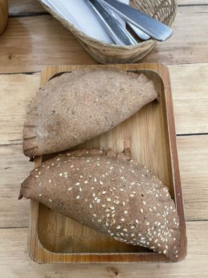 Empanadas   at Nativa in Bogota