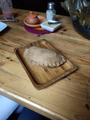 Empanada at Nativa in Bogota
