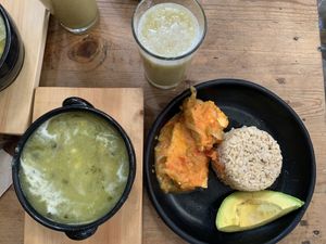 Menú del día 18.000 pesos  at Nativa in Bogota