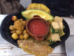 'small portion' at Nativa in Bogota