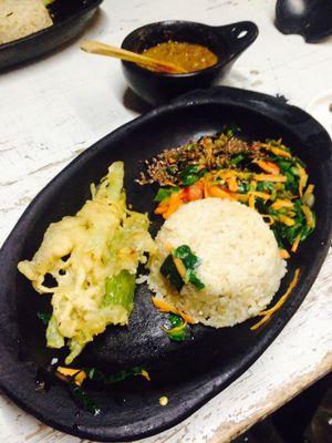 Plato del dia at Nativa in Bogota