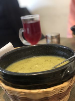 Soup of the day at Nativa in Bogota