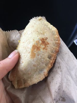 Empanada vegana 2 at Nativa in Bogota