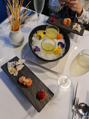 Appetiser assorted platter chef's choice ~ 5/9/22 at Joie Restaurant in Central Singapore