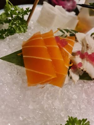 Konjac Salmon ~ 5/9/22 at Joie Restaurant in Central Singapore