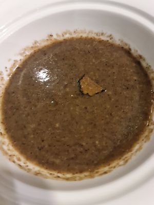 Mushroom Soup ~ 5/9/22 at Joie Restaurant in Central Singapore