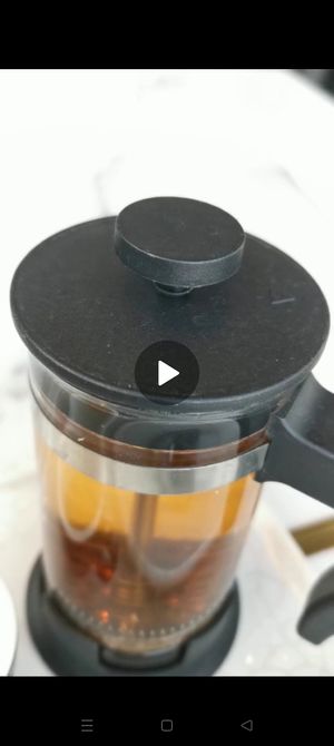 Dusty container at Joie Restaurant in Central Singapore