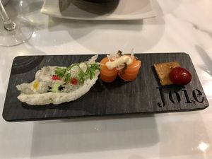   at Joie Restaurant in Central Singapore