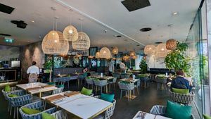 Indoor Seating at Joie Restaurant in Central Singapore