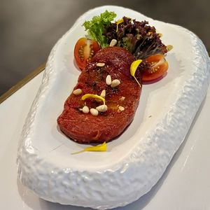 Tuna Cold Steak at Joie Restaurant in Central Singapore