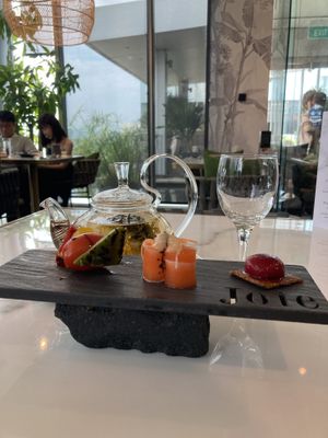   at Joie Restaurant in Central Singapore