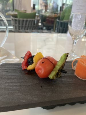   at Joie Restaurant in Central Singapore