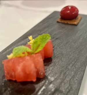   at Joie Restaurant in Central Singapore