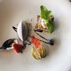 Dessert at Joie Restaurant in Central Singapore